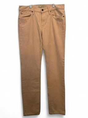 Joe's Jeans The Brixton Kian Tan 100% Cotton Straight & Narrow Pants 32x34